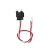 2 Prong Pigtail Straight Plug 12 Inch Leads - 50 Pack