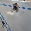 BLEMISHED: CSM SS Battery / Tool Box Replacement Lid W/ Square Corners For Peterbilt 378, 379 & 389 With No Upper Step