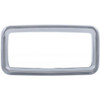 Chrome Center Dash Bezel W/ Visor For Peterbilt