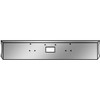 BESTfit Chrome 18 Inch Raptor X8 Bumper, 10 Gauge W/ Squared Ends & Tow Holes For Peterbilt 357 & 378 SFA, & 379