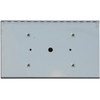 SS Hinged Tow Pin Cover with Holes for License Plate By CSM For Peterbilt 379 & 378