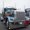 SS Hinged Tow Pin Cover with Holes for License Plate By CSM For Peterbilt 379 & 378