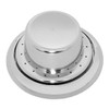 Chrome Control Knob With Bezel For Peterbilt 300 Series Driver Side