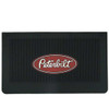 Peterbilt Logo Mud Flap 24 X 18 Inch Inch Black Rubber