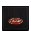 16 X 14 Inch Peterbilt Logo Mud Flap Black Rubber