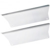 430 Stainless Steel Upper Rear Fairing Step Trim Plates For Peterbilt 579 2013-2021 - Pair