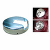 Polished Billet Aluminum Fuel Cap Covers For Peterbilt