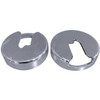 Polished Billet Aluminum Fuel Cap Covers For Peterbilt