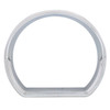 Chrome Speedometer or Tachometer Bezel W/ Visor For Peterbilt 579 And 587
