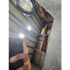 BLEMISHED: Stainless Steel Extended Cowl Panels W/ 8 - 2 Inch Amber/Clear LEDs For Peterbilt 389