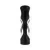 1/2 Inch-13 Thread On Chrome / Black Flame Gearshift Knob