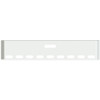 22 Inch Chrome American Road Runner Mitered Corner Bumper With Tow & 9 Oval Light Holes For Freightliner Classic, FLC, FLT
