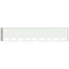 22 Inch Chrome American Road Runner Mitered Corner Bumper With 9 Oval Light Holes For International 9900I,  9900IX