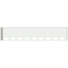 22 Inch Chrome American Road Runner Mitered Corner Bumper With Tow & 9 Oval Light Holes For International 9900I, 9900IX