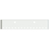 18 Inch Chrome American Road Runner Mitered Corner Bumper With Tow & 15 Rnd 2 Inch Light Holes For Kenworth W900A 1967 - 1981