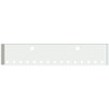 18 Inch Chrome American Road Runner Mitered Corner Bumper With Tow & 15 Rnd 2 Inch Light Holes For Kenworth W900B,  W900L