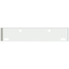 20 Inch Chrome American Road Runner Mitered Corner Bumper With Tow & 2 Oval Light Holes For Kenworth W900B,  W900L