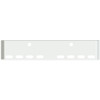 22 Inch Chrome American Road Runner Mitered Corner Bumper With Tow & 8 Oval Light Holes For Kenworth W900B,  W900L