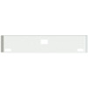 18 Inch Chrome American Road Runner Mitered Corner Bumper With Tow & 2 Oval Light Holes For Peterbilt 357, 378, 379, 357