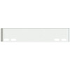 18 Inch Chrome American Road Runner Mitered Corner Bumper With 4 Oval Light Holes For Western Star 4900, 4964