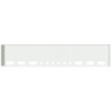 20 Inch Chrome American Road Runner Mitered Corner Bumper With 6 Oval & 6 Rnd 2 Inch Light Holes For Western Star 4900, 4964