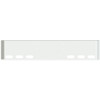 20 Inch Chrome American Road Runner Mitered Corner Bumper With 6 Oval Light Holes For Western Star 4900, 4964