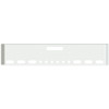 18 Inch Chrome American Road Runner Mitered Corner Bumper With Tow, 6 Oval & 6 Rnd 2 Inch Light Holes For Western Star 4900, 4964
