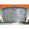 Punched Grille With Large 7/16 Inch Circle Holes For Peterbilt 387 1999-2010