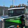 12 Gauge Customs 5 Inch 45 Degree Angle Stainless Steel 2 Piece Drop Visor For Kenworth With 2 Piece Flat Glass