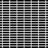 Turnpike Truck Trim Punch Grille Insert With Horizontal Rectangles For Kenworth K100 Models