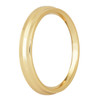 3 3/8 Inch 18K Gold Plated Snap-On Pyrometer Gauge Cover