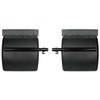 Black Poly Quarter Fenders - Pair