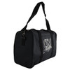 Medium CSM Logo Black Duffle Bag