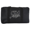 Medium CSM Logo Black Duffle Bag