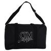 Medium CSM Logo Black Duffle Bag