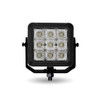 4.5 Inch Square 36 Diode Work light - Flood Beam - 21,600 Lumens