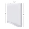 Chrome Air Filter Door Replaces S25-6015-281 For Peterbilt 386, 388 & 389/Glider