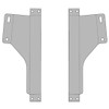 8 Inch Sanded For Painting Top of Door Trim W/ Out Passenger Side Upper Door Mirror Cutout For Kenworth T680, T880 & W990