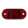 2 Diode Red Oval Challenger LED Light Without Bezel