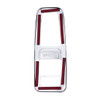 Chrome Plastic Door Switch Cover W/ Power Mirrors- Driver Side For Kenworth T680, T880 & W990