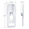 Chrome Plastic Door Switch Cover- Passenger Side For Kenworth T680, T880 & W990