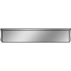 BESTfit Chrome 18 Inch Raptor X8 Bumper, 10 Gauge W/ Squared Ends & Mounting Plates For Kenworth W900B, W900L