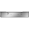 BESTfit Chrome 20 Inch Raptor X8 Bumper, 10 Gauge W/ Squared Ends & Tow Holes For Kenworth W900B, W900L