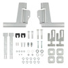 Stainless Steel HighwayShield I20 Grille Guard & Bracket Kit For International LT