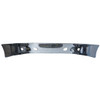 Kenworth T660 14 Inch Aero Stainless Clad Bumper W/ Tow, Vent & Fog Light Holes By BESTfit