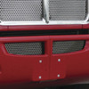 Stainless Steel Lower Punched Bumper Vent Insert W/ 5/16 Inch In-Line Square Cutouts For Kenworth T660