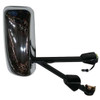 Chrome Electric, Heated Mirror Assembly With Brackets Passenger Side For Kenworth T600, T660 & T800