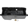 Black Steel Oil Pan With Rear Sump Replaces 807714C91 For International