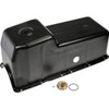 Black Steel Oil Pan With Rear Sump Replaces 807714C91 For International