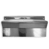 CSM Diamond Plate Aluminum Battery Box Cover- 45 Inch For Kenworth W900B, W900L 2004-Older